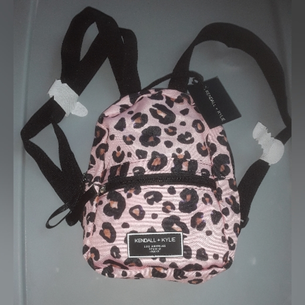NWT Kendall & Kylie Cheetah Print Mini Backpack
